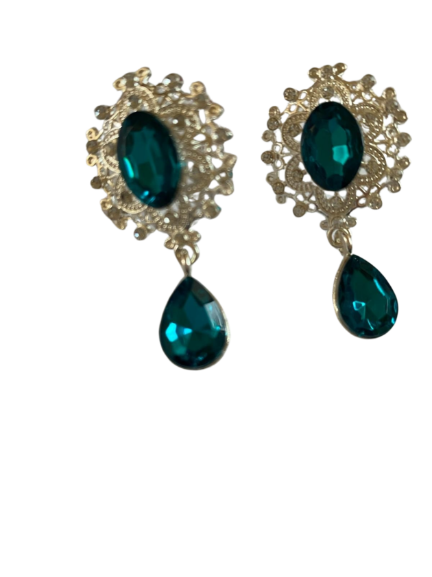 Cercei Baroc Argintii M2