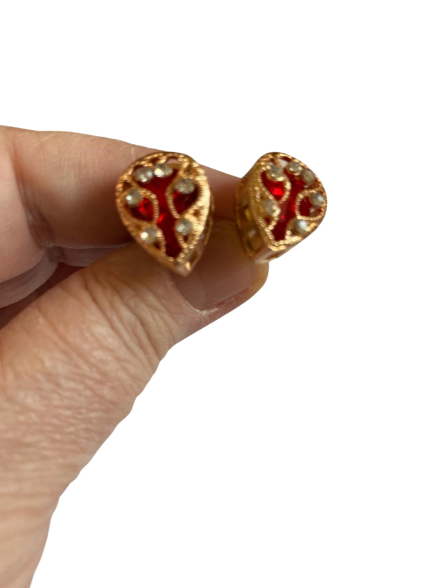 Cercei Baroc Aur Antichizat M3